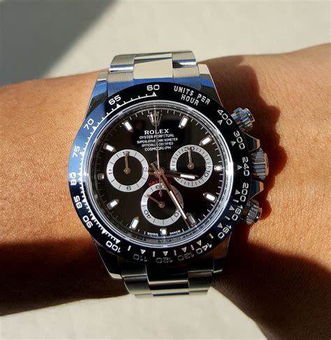 rolex daytona ceramic on wrist|rolex daytona ceramic investment.